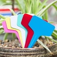 thumbnail image 2 of Étiquettes de Plantes Robustes en Forme de T Résistantes aux UV Imperméables 100 Pcs PVC Durable, 2 of 5