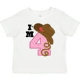 thumbnail image 3 of Inktastic 4th Birthday Cowgirl 4 Year Old Girls Toddler T-Shirt, 3 of 5