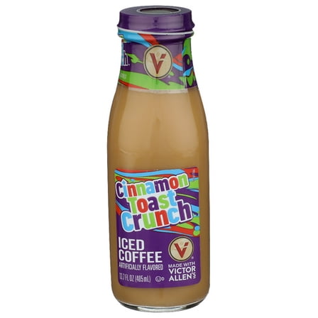 (Count of 12) Victor Allen's Coffee Iced Cinnamon Toast Crunch 13.7 oz