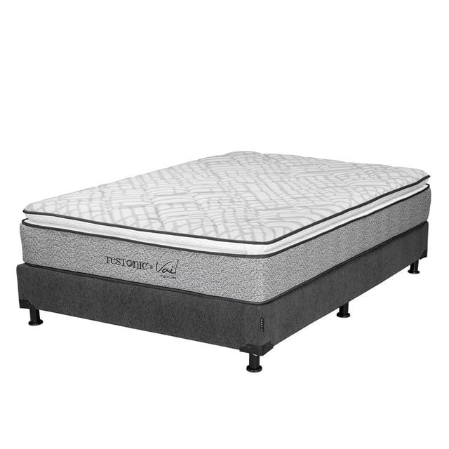 Colchón Matrimonial Dicasa Vail + Box Base Cama