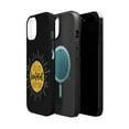 thumbnail image 2 of DistinctInk Tough Case for Apple iPhone 13 MINI (5.4" Screen), Compatible with MagSafe Charging - Got Sunshine On My Mind, 2 of 6