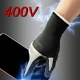 thumbnail image 7 of Durable Ultrathin Electrician Insulating Gloves Withstanding Voltage 400V/500V Nitrile Touch Screen Insulation Glove Antistatic (3), 7 of 7