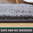 thumbnail image 2 of HTOOQ Area Rug Carpet Rugs Floor Mat Shaggy Carpets 2x4 for Living Room Bedroom Soft and Washable,Gray, 2 of 9