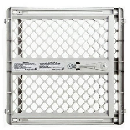 UPC: 0026107086150 | North States Gray 26 in. H X 26-42 in. W Plastic Child Safety Gate