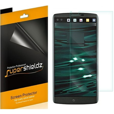 [6-Pack] Supershieldz for LG V10 Screen Protector, Anti-Bubble High Definition (HD) Clear