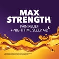 thumbnail image 4 of Vicks PainQuil PM Pain Relief and Sleep Aid Liquid, Acetaminophen 1000mg, Honey, 12 fl oz, 4 of 12
