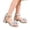 Silver, variant on Girls Summer Dressy Heeled Sandals Square Toe Fashionable Cute Shoes Funky Monkey Slides Kids Sandals 4 8 Toddler Girls Sandals Sandals for Toddler Girls Toddler Sandals Size 5 Cute Sandals