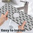 thumbnail image 6 of Sikiie Gray Tractor Splash Guard for Sink Faucet-1 PC Super Absorbent Fast Drying Mat Sink Gadgets-Splash Guard for Kitchen, Sink Mat, 6 of 7