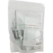 GIOVANNI Mixed Scents Sanitizing Towelettes - 20 Individually Wrapped Towelettes Grapefruit, Lavender, Peppermint Disposable Moist Towelettes (Pack of 1)