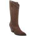thumbnail image 3 of Sam Edelman Womens Jamie Suede Pointed Toe Cowboy, Western Boots, 3 of 3