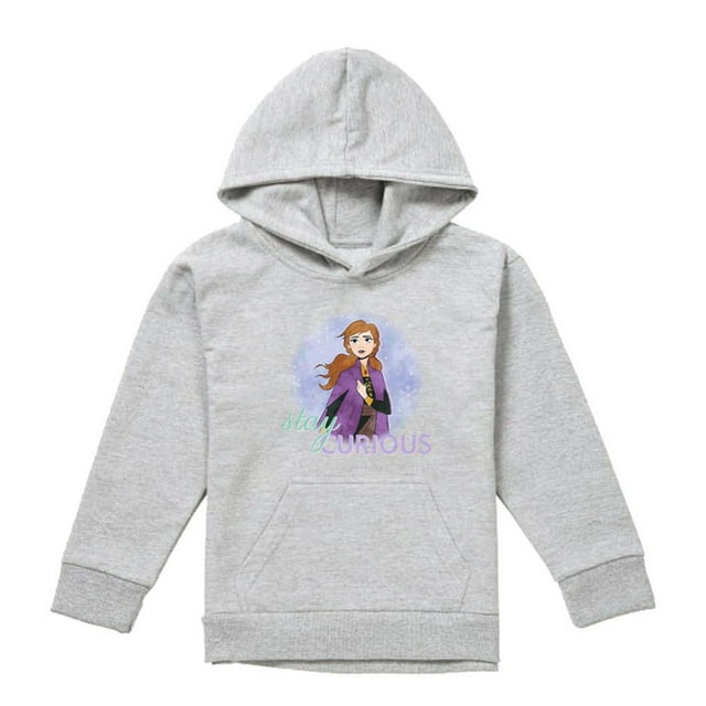 Frozen Garçons/filles Restez Curieux Chandail à Capuche Anna Heather