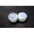 thumbnail image 2 of Pair of Rainbow Moonstone Earring Ear Gauges & Double Flare Plugs Body Jewelry – Flat & Flat Unique and Elegant Handmade Accessories-20mm, 2 of 2