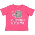 thumbnail image 3 of Inktastic My Great Uncle Loves Me Boys or Girls Toddler T-Shirt, 3 of 5