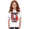 thumbnail image 5 of Kanji Style Betty Boop Major Sass Girls Kids T Shirt Tees Teen Brisco Brands XS, 5 of 6