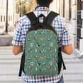 thumbnail image 4 of Japuie Veterinary Clinics Print Casual Backpack,College Bookbag,Laptop Bag for Women & Men, Perfect for Travel, Hiking, Camping & Daily Use, 4 of 6