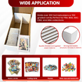 thumbnail image 2 of Premium Graded Shoe Box (1 Pack) Card Storage Holds 300 Toploaders & 100 Graded Cards - Graded Card Cardboard Box - Card Storage For Sports Gaming Baseball Basketball Football Cards - MADE IN USA, 2 of 10