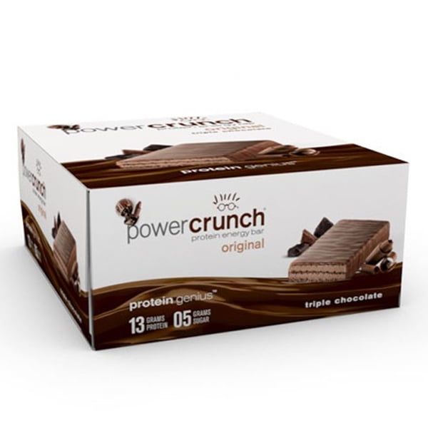 Power Crunch Original Triple Chocolate Protein Bars 1.4 oz Bags Pack