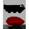 thumbnail image 2 of Wallhogs Haynes Military Troop Transport Silhouette Cutout Wall Decal, 2 of 2