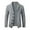 Gray, variant on Men's Button Down Sweaters Shawl Collar Long Sleeve Casual Cable Knit Cardigans Warm Thermal Outerwears