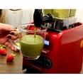 thumbnail image 3 of OVENTE Kitchen Countertop Blender with Dispenser Stainless Steel Blade & 1.5L BPA-Free Portable Easy Clean Jar, 1000 Watt Base Powered Electric Mixer for Smoothie Protein Shakes, Red BLH1000R, 3 of 7