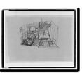 thumbnail image 2 of Historic Framed Print, [Design drawing for Eames furniture display in Carson, Pirie, Scott Department store window, Chicago, Illinois], 17-7/8" x 21-7/8", 2 of 9