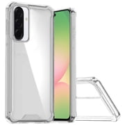 XPM for Samsung Galaxy A57 Phone Case, Clear Colored Shockproof Transparent Hard PC + Rubber TPU Hybrid Bumper Shell Slim Protective Cover for Samsung A57 (Clear)