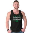 thumbnail image 4 of St Patricks Day True Irishman Clover Tank Top Sleeveless Tee Men Brisco Brands S, 4 of 5