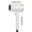 White, variant on Qholemyo Silent Ionic Hair Dryer Blue Light Care Gradient Hot Cold Wind Constant Temperature Household Professional Blow Dryer