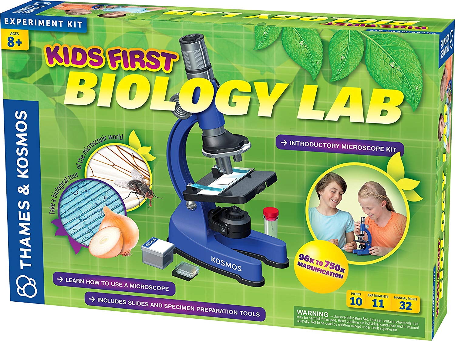 Thames & Kosmos Kids First Microscope & Biology Lab Science Kit