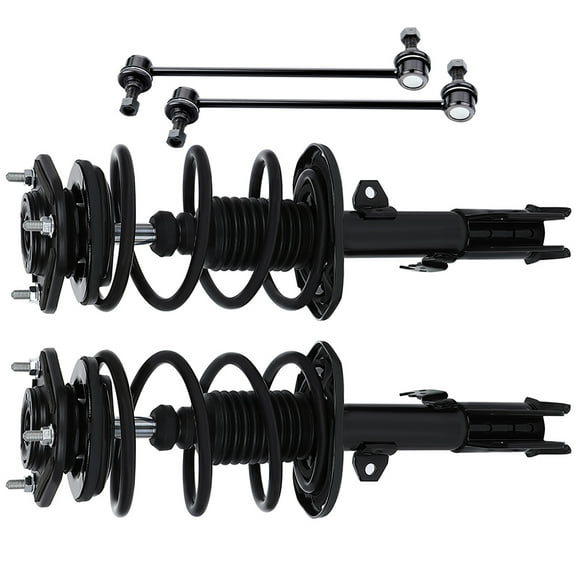 CCIYU Front Strut Spring Assembly Control Arm and Ball Joint Assembly 2016 for Toyota Corolla Special Edition Sedan 4-Door Complete Suspension Kit Fits replace for K80230, 172990