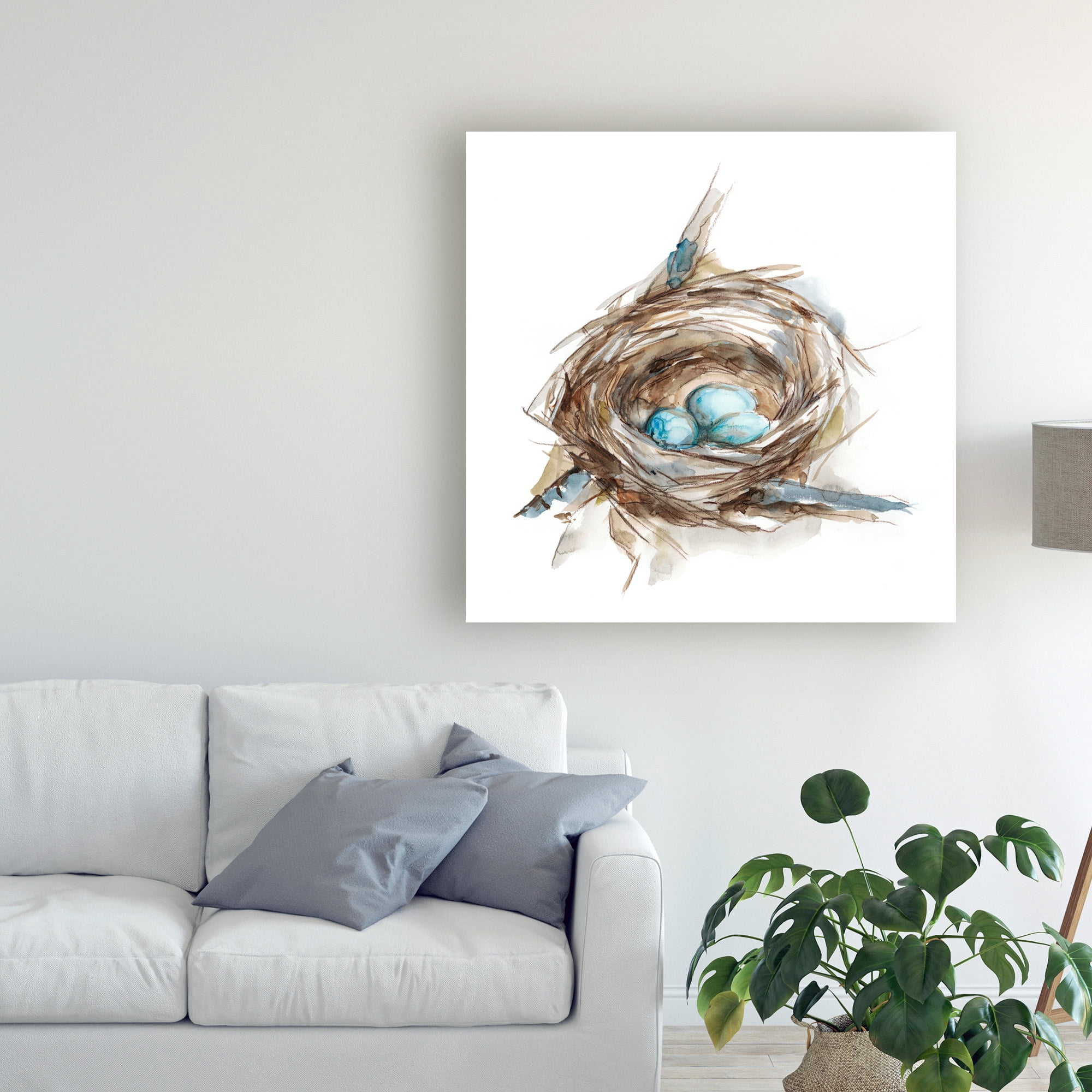 Trademark Fine Art 'Bird Nest Study II' Canvas Art by Ethan Harper