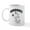 White, variant on CafePress - Dancing Dog Graduate Mug - 11 oz Ceramic Mug - Novelty Coffee Tea Cup