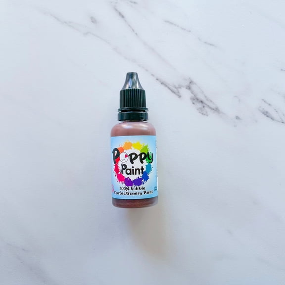 BROWN POPPY PAINT