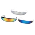 thumbnail image 1 of Set de 3 piezas Cíclope Espejadas Monocasco multicolor-02 Colco traje de gafas de sol de novedad, 1 of 8