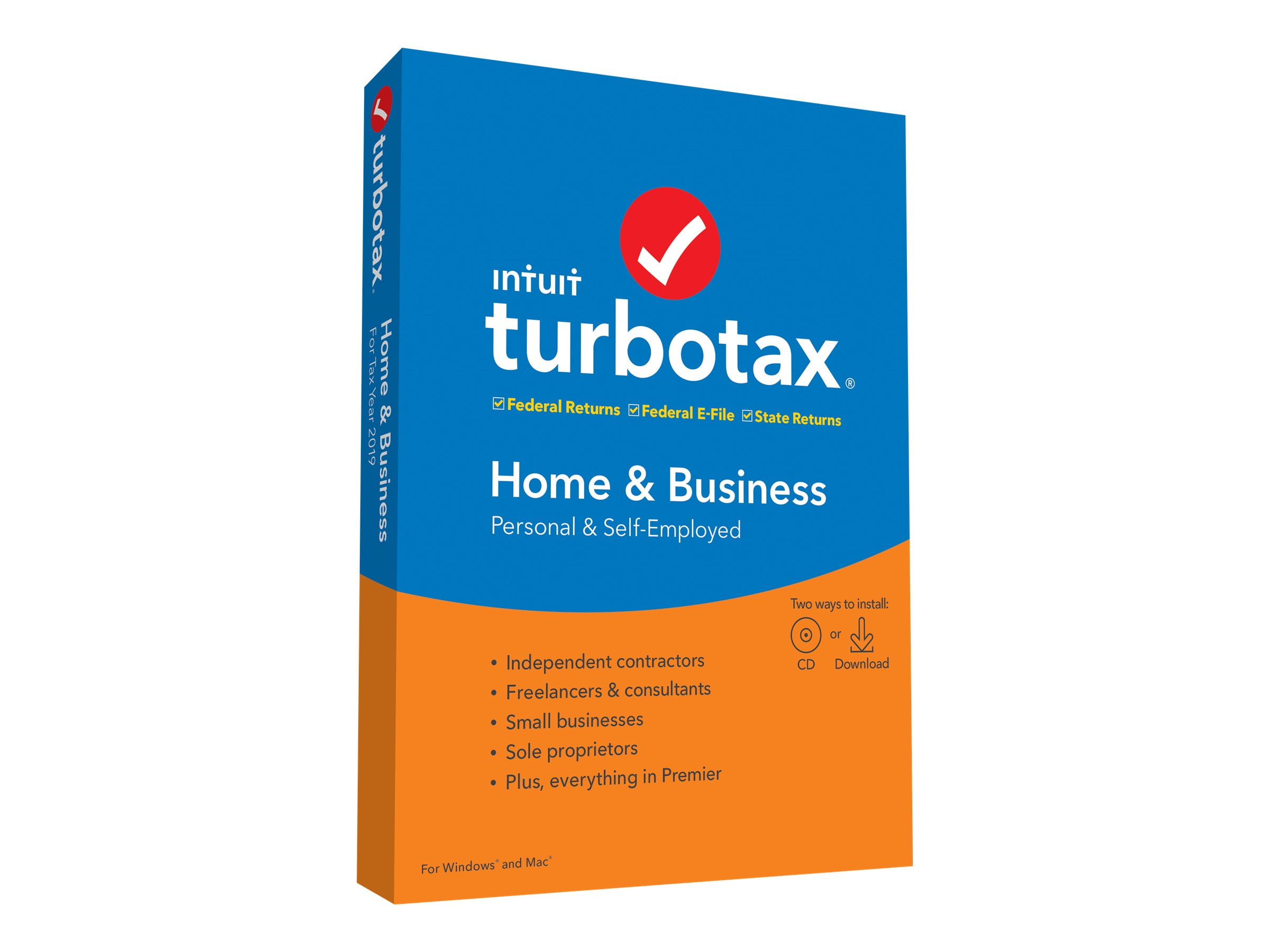 Intuit Turbotax Home Bus 2019 Walmart Com Walmart Com