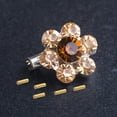 thumbnail image 1 of OULII 50Pcs Golden Lapel Pin Backings with Safety Caps for Easy and Secure Jewelry Making, 1 of 6