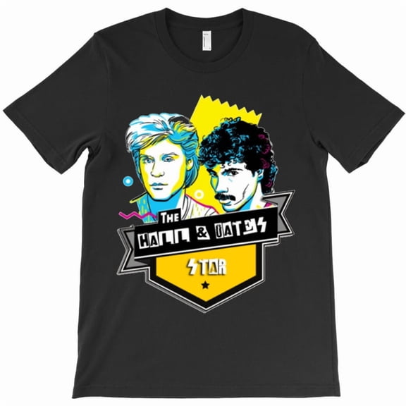 Hall & Oates Funny 80s Pop Rock Duo Music Fan Merch Graphic T13055 Unisex T-Shirt, Up to 5XL