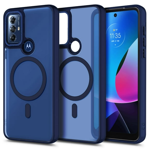 NGB SUPREMACY For Motorola Moto G Play 2023 Phone Case / Motorola Moto G Pure Phone Case Camera Guard Wireless Charging MagSafe/Qi Magnetic Car Mount Moto G Play 23 Case / Moto G Pure Case