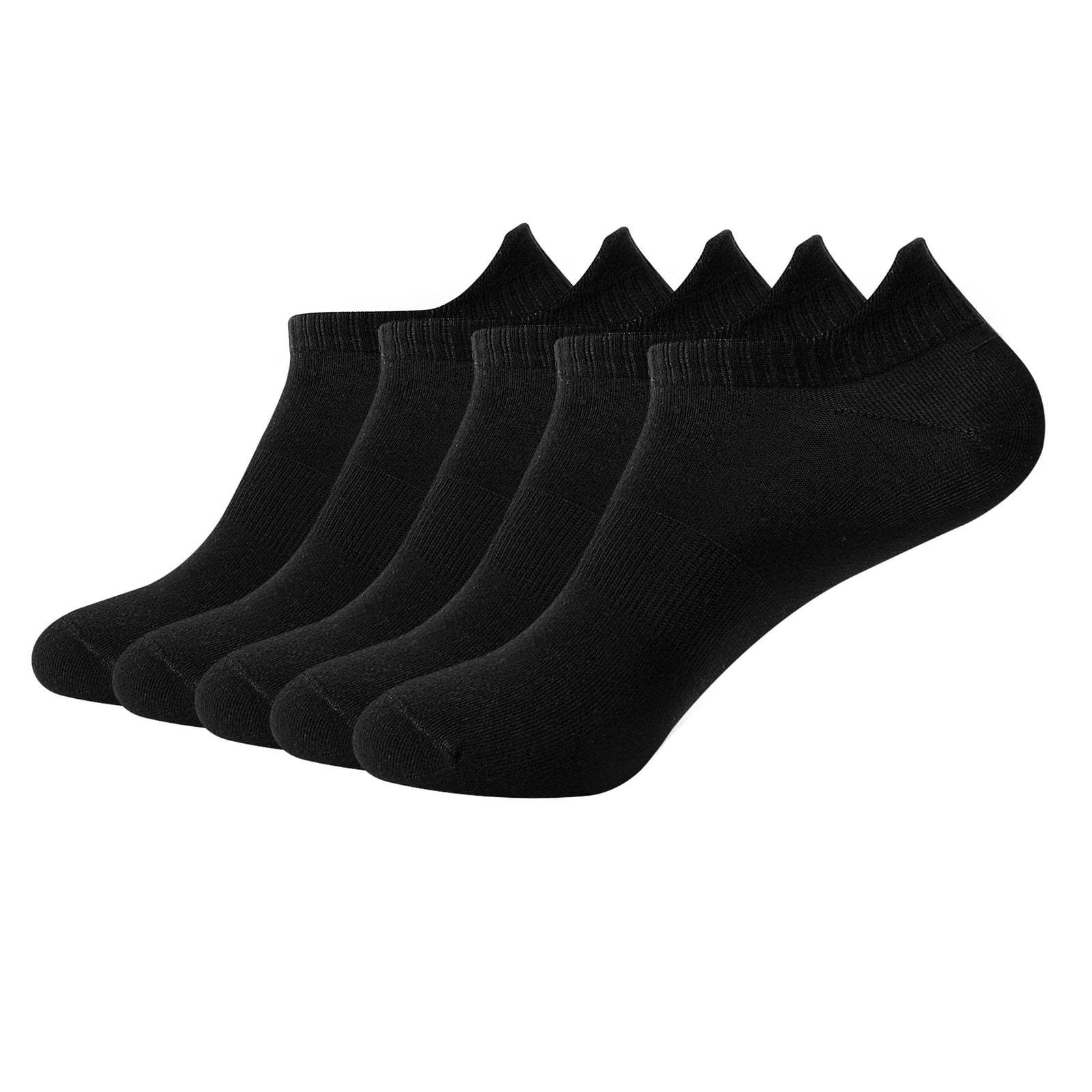 SERISIMPLE Women No Show Thin Bamboo Ankle Sock Soft Breathable Socks 5 ...