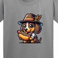 thumbnail image 4 of Inktastic Oktoberfest Cute Dachshund Youth T-Shirt, 4 of 5