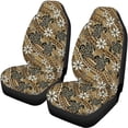 thumbnail image 5 of Pzuqiu Turtle Geometric Car Seat Covers Full Set 3 Pack Front and Rear Seat Cover Set Easy to Install Breathable Suitable for Trucks Cars, 5 of 10