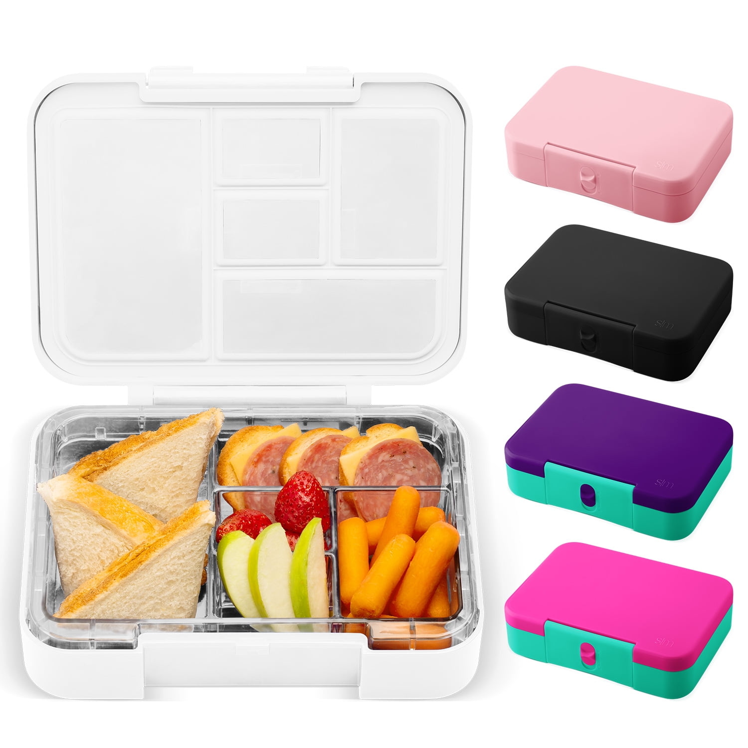 Simple Modern Porter Bento Lunch Box for Kids - Leakproof Divided ...