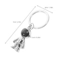thumbnail image 2 of HEALEEP 1Ud Llavero Decorativo Plata Con De En Metal Para Colgar Llaves O, 2 of 7