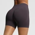 thumbnail image 2 of Timegard Workout Shorts for Women High Waist Stretch Belly Control Skinny Athletic Yoga Running Shorts, 2 of 8