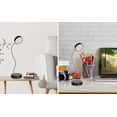 thumbnail image 5 of Lucere LED Desk Lamp, Reading Light, Office Table Lamp with 21LEDs, Flexible Gooseneck Light 4000K Natural Light Eye Protection Desk Light for Reading, Office or Video Conferencing, 5 of 10