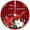 J, variante sur DJKDJL Décorations de Noël Tendance Intrigantes Jupe de Sapin de Noël 35 Pouces Impression Créative Décoration de Fond de Sapin Fournitures de Noël Décorations Cadeau de Noël Nouvel An Décorations de Noël Idéales