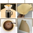 thumbnail image 5 of 100pcs Disposable Cone Coffee Filters Paper Coffee Filters Filters, 5 of 6