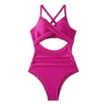 thumbnail image 2 of KYAIGUO Women's One Piece Bikini Swimsuits Slimming Swimwear Plus Bathing Suits, 2 of 9