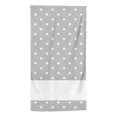 thumbnail image 2 of Leeye Customizable Beach Towel with Initials, Personalized Coastal Towel for Swimming Pool and Travel Comfort, Light Gray, 59.06x29.53in, 2 of 4