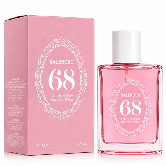 Saleroso 68 Eau de Parfum for Women, Floral Perfume Spray, 100ml / 3.3 fl oz